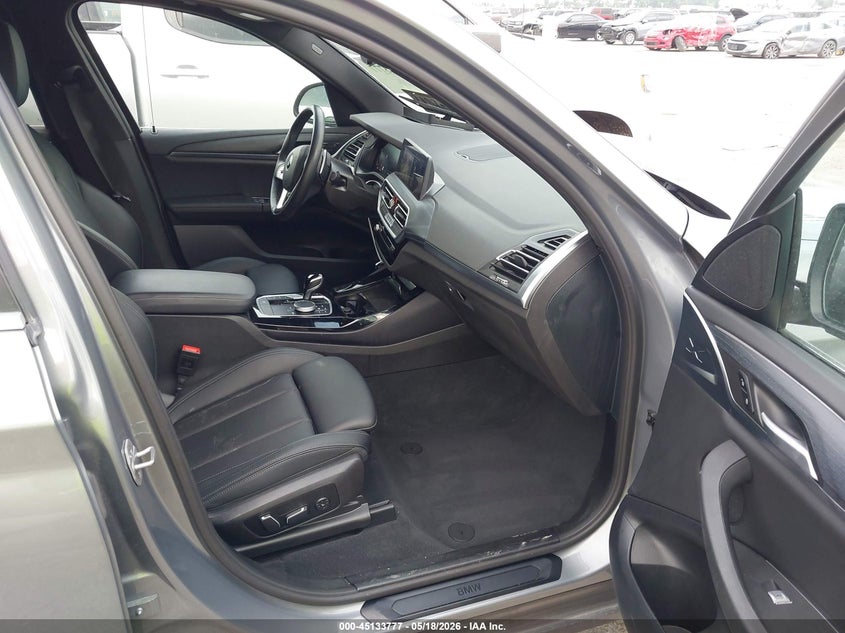 2024 BMW X3 VIN 5UX43DP08R9W14873 IAAI salvage auction — LEFT FRONT, Salvage (Texas), sold $8,600 on 2026-07-28 (photo 5)