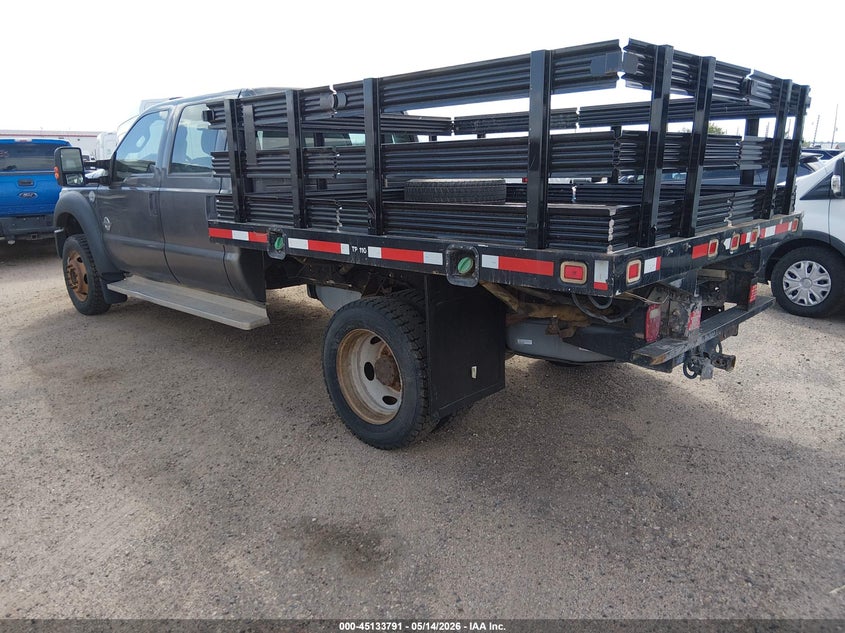 2014 Ford F-550 chassis VIN 1FD0W5HT5EEA27713 IAAI salvage auction — HAIL, Sf97 (Colorado), sold $17,200 on 2026-07-08 (photo 3)