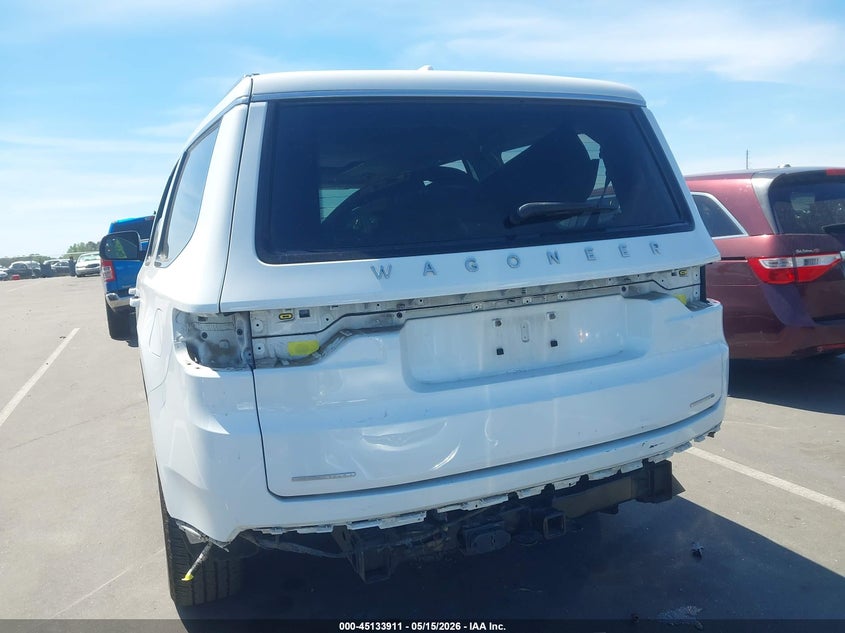 2022 Jeep Grand wagoneer VIN 1C4SJVBT0NS160238 IAAI salvage auction — REAR END, Salvage (North Carolina), sold $11,300 on 2026-07-30 (photo 6)