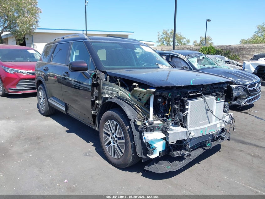 2026 Hyundai Palisade VIN KM8RH5SA9TU040329 IAAI salvage auction — FRONT END, Salvage Certificate (California), sold $16,550 on 2026-07-31 (photo 1)