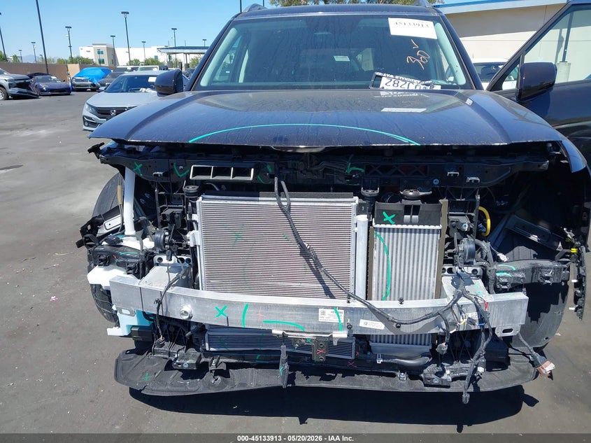 2026 Hyundai Palisade VIN KM8RH5SA9TU040329 IAAI salvage auction — FRONT END, Salvage Certificate (California), sold $16,550 on 2026-07-31 (photo 6)