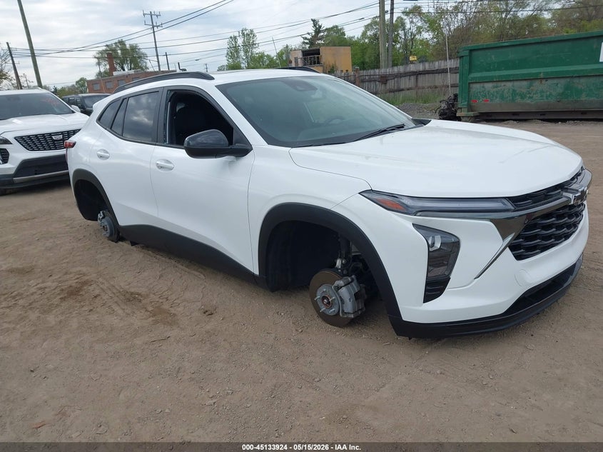 2024 Chevrolet Trax VIN KL77LJE26RC034796 IAAI salvage auction — THEFT, Scrap (Michigan), sold $7,900 on 2026-07-18 (photo 1)