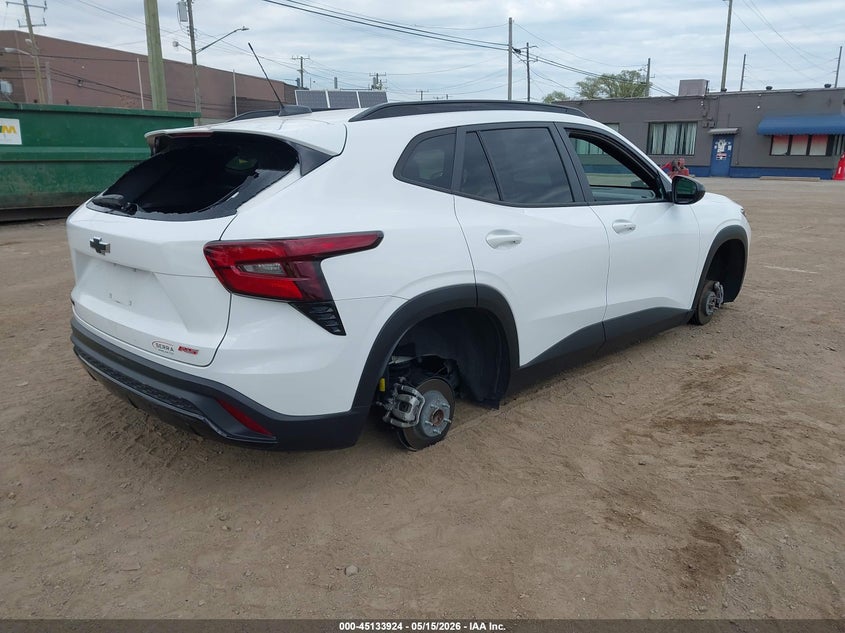 2024 Chevrolet Trax VIN KL77LJE26RC034796 IAAI salvage auction — THEFT, Scrap (Michigan), sold $7,900 on 2026-07-18 (photo 4)