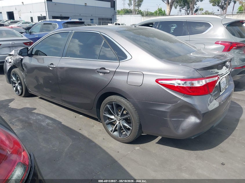 2017 Toyota Camry VIN 4T1BF1FK3HU422849 IAAI salvage auction — LEFT FRONT, Salvage Certificate (California), sold $3,150 on 2026-07-10 (photo 3)