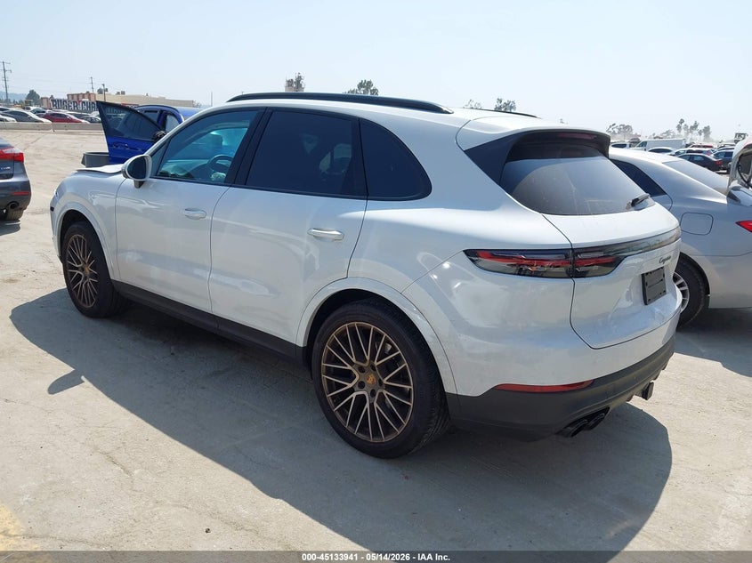 2023 Porsche Cayenne VIN WP1AA2AYXPDA07959 IAAI salvage auction — RIGHT FRONT, Salvage (California), sold $21,000 on 2026-07-29 (photo 3)