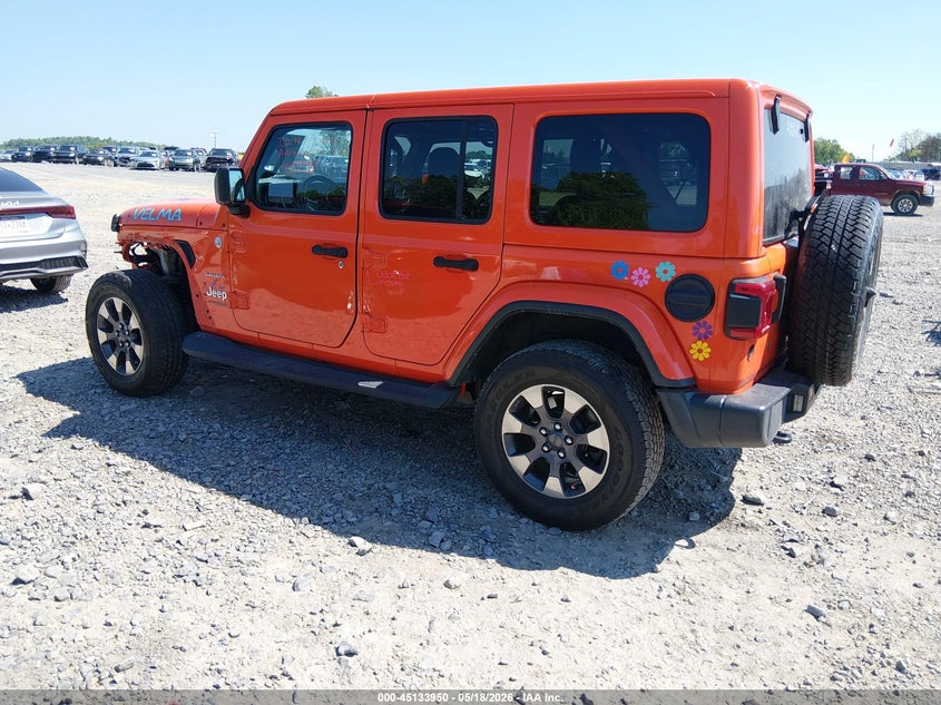 2018 Jeep Wrangler / VIN 1C4HJXEG6JW245740 IAAI salvage auction — FRONT END, Salvage (West Virginia), sold $8,100 on 2026-07-29 (photo 3)