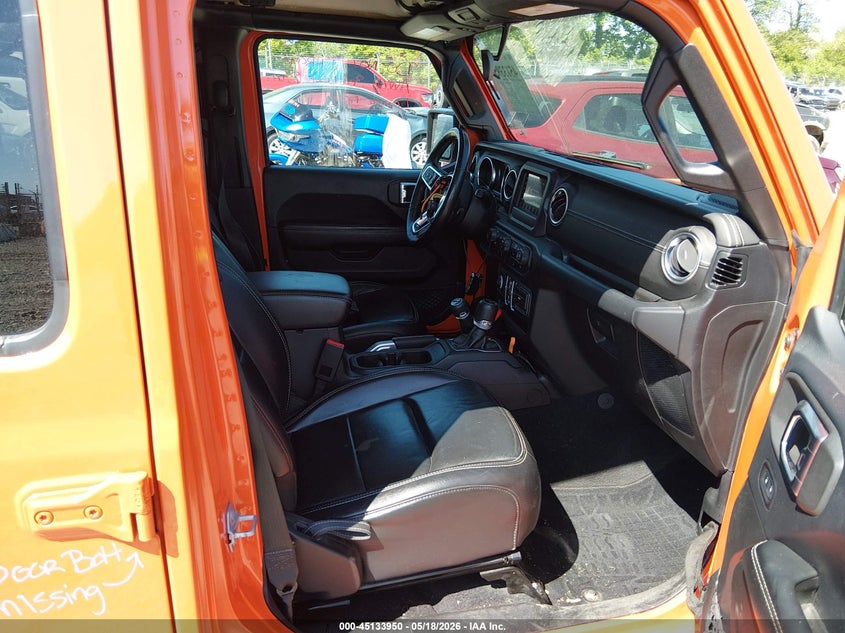2018 Jeep Wrangler / VIN 1C4HJXEG6JW245740 IAAI salvage auction — FRONT END, Salvage (West Virginia), sold $8,100 on 2026-07-29 (photo 5)
