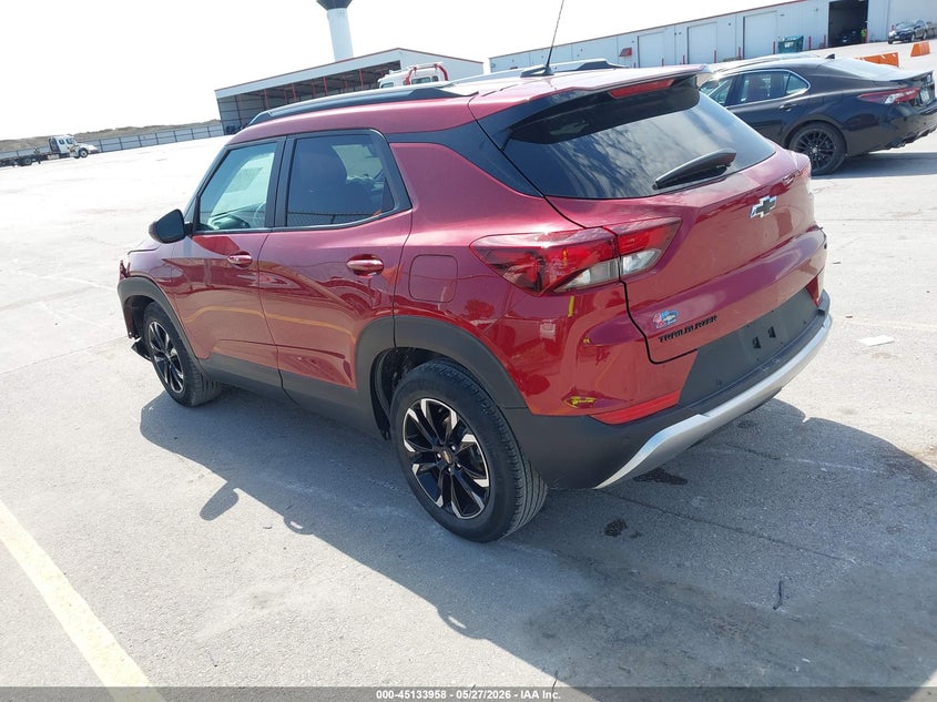 2021 Chevrolet Trailblazer VIN KL79MPSL7MB142610 IAAI salvage auction — FRONT END, Salvage Title, sold $2,700 on 2026-07-21 (photo 3)