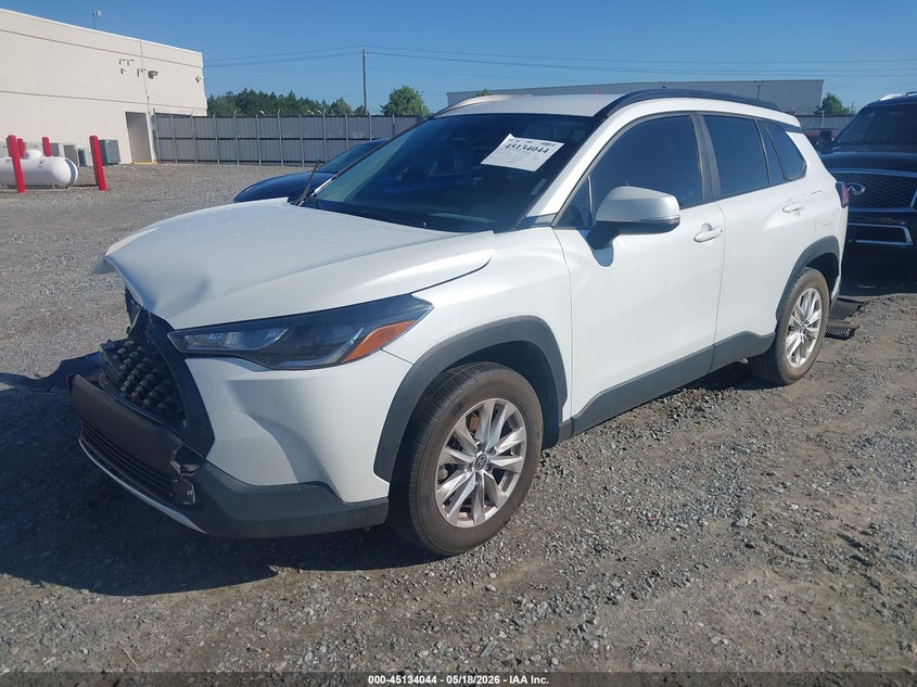 2023 Toyota Corolla cross VIN 7MUCAAAG9PV043521 IAAI salvage auction — FRONT END, Salvage Title, sold $7,750 on 2026-08-24 (photo 2)