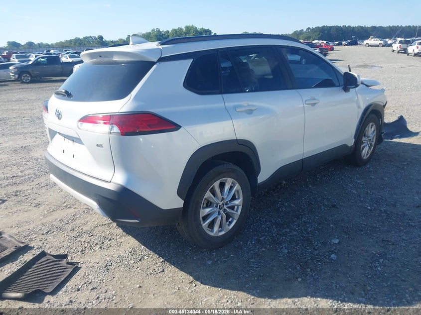 2023 Toyota Corolla cross VIN 7MUCAAAG9PV043521 IAAI salvage auction — FRONT END, Salvage Title, sold $7,750 on 2026-08-24 (photo 4)