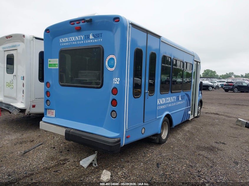 2023 Ford Transit-350 VIN 1FDEU6PG9PKB72361 IAAI salvage auction — LEFT FRONT, Salvage (Ohio), sold $7,550 on 2026-07-08 (photo 4)