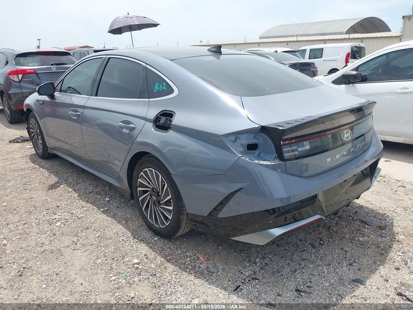 2025 Hyundai Sonata VIN KMHL54JJ9SA109594 IAAI salvage auction — FRONT END, Original (Texas), sold $11,200 on 2026-07-27 (photo 3)