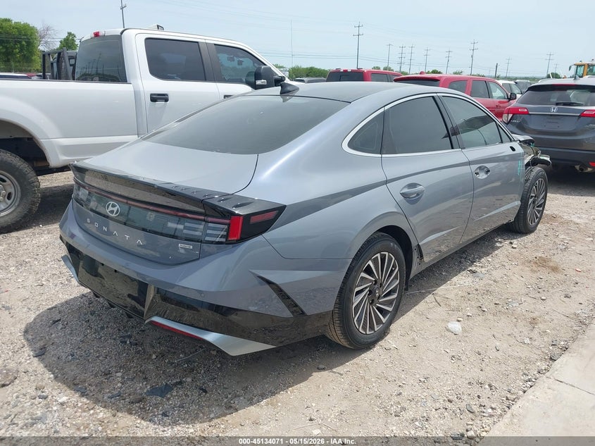2025 Hyundai Sonata VIN KMHL54JJ9SA109594 IAAI salvage auction — FRONT END, Original (Texas), sold $11,200 on 2026-07-27 (photo 4)
