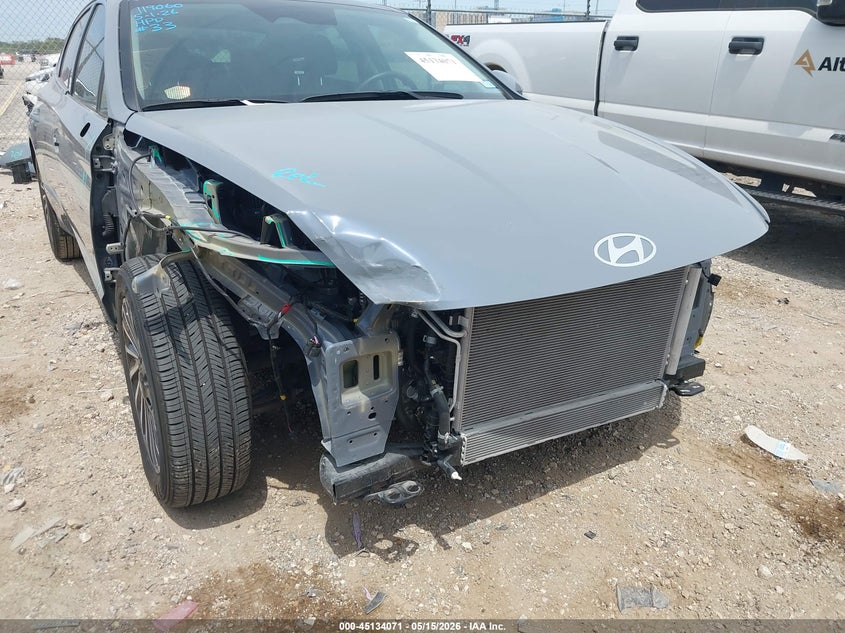 2025 Hyundai Sonata VIN KMHL54JJ9SA109594 IAAI salvage auction — FRONT END, Original (Texas), sold $11,200 on 2026-07-27 (photo 6)
