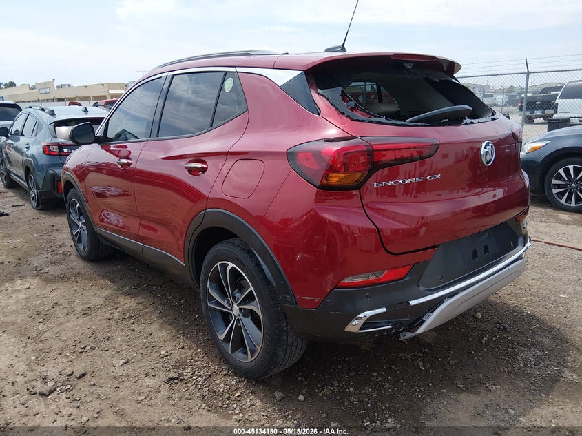2020 Buick Encore gx VIN KL4MMFS26LB125885 IAAI salvage auction — HAIL, Salvage (Kansas), sold $1,050 on 2026-07-24 (photo 3)