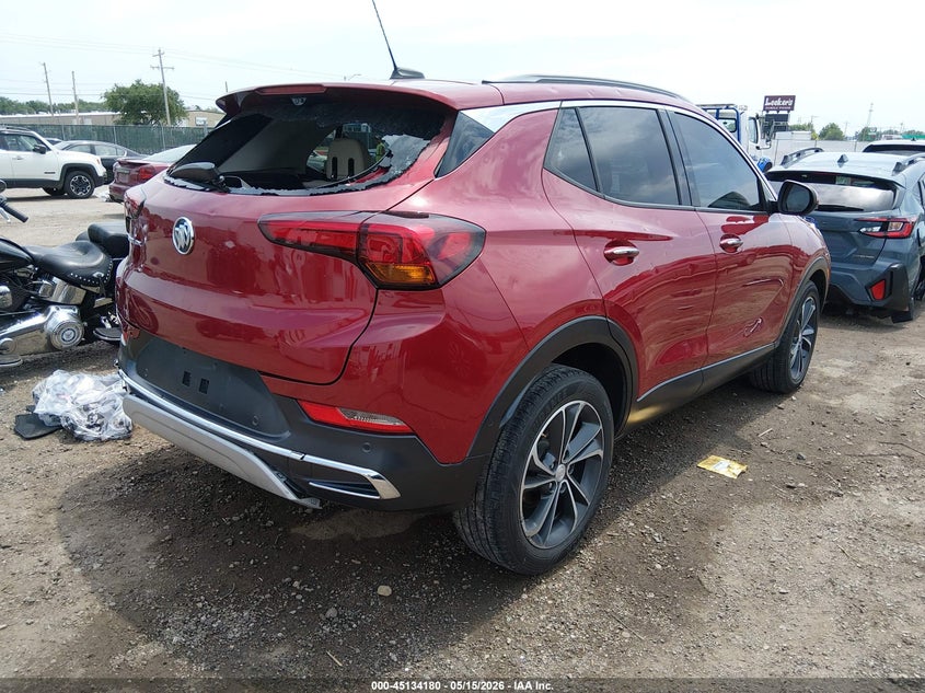 2020 Buick Encore gx VIN KL4MMFS26LB125885 IAAI salvage auction — HAIL, Salvage (Kansas), sold $1,050 on 2026-07-24 (photo 4)