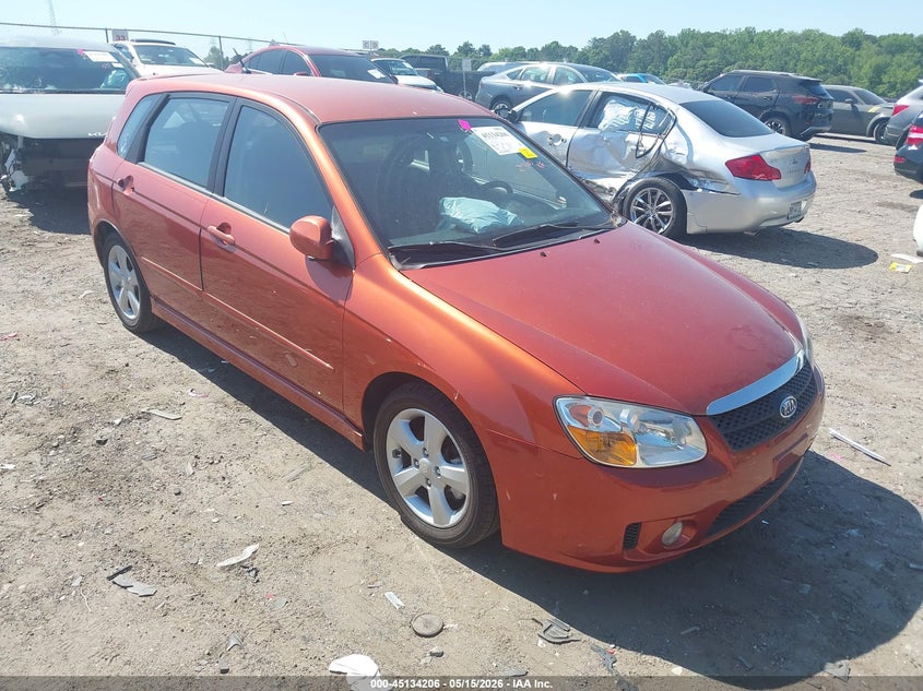 2009 Kia Spectra VIN KNAFE241795024206 IAAI salvage auction — UNDERCARRIAGE, Salvage (Georgia), sold $375 on 2026-08-02 (photo 1)