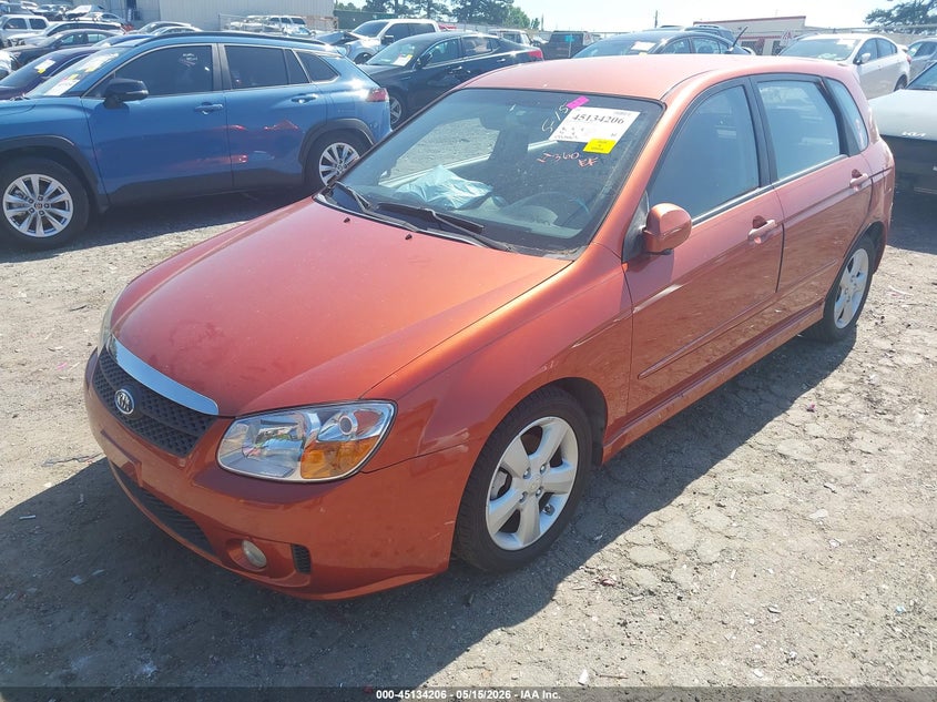 2009 Kia Spectra VIN KNAFE241795024206 IAAI salvage auction — UNDERCARRIAGE, Salvage (Georgia), sold $375 on 2026-08-02 (photo 2)