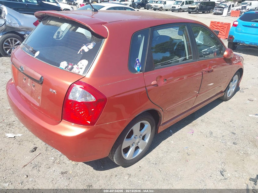 2009 Kia Spectra VIN KNAFE241795024206 IAAI salvage auction — UNDERCARRIAGE, Salvage (Georgia), sold $375 on 2026-08-02 (photo 4)