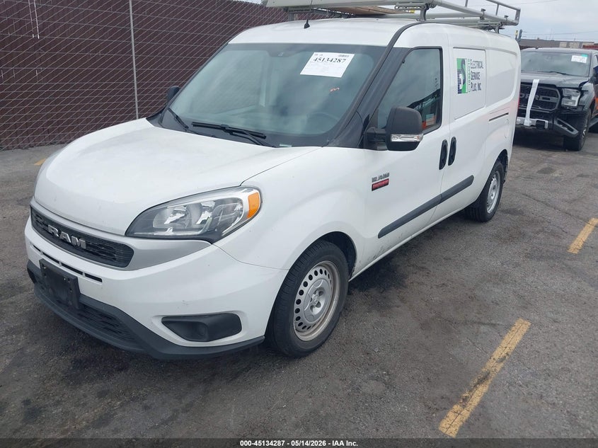 2022 Ram Promaster city VIN ZFBHRFAB8N6X55979 IAAI salvage auction — RIGHT REAR, Salvage (California), sold $4,550 on 2026-07-06 (photo 2)