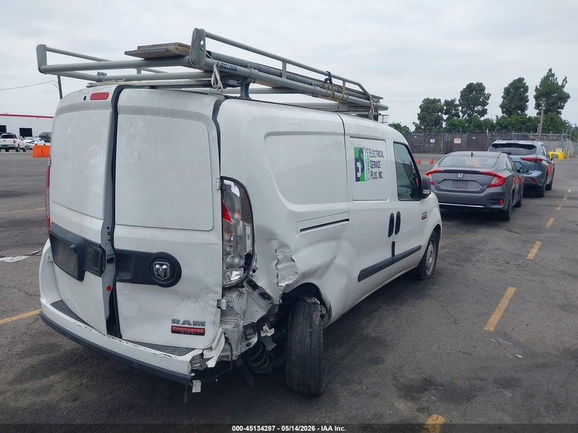 2022 Ram Promaster city VIN ZFBHRFAB8N6X55979 IAAI salvage auction — RIGHT REAR, Salvage (California), sold $4,550 on 2026-07-06 (photo 4)