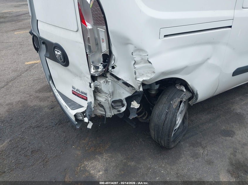 2022 Ram Promaster city VIN ZFBHRFAB8N6X55979 IAAI salvage auction — RIGHT REAR, Salvage (California), sold $4,550 on 2026-07-06 (photo 6)