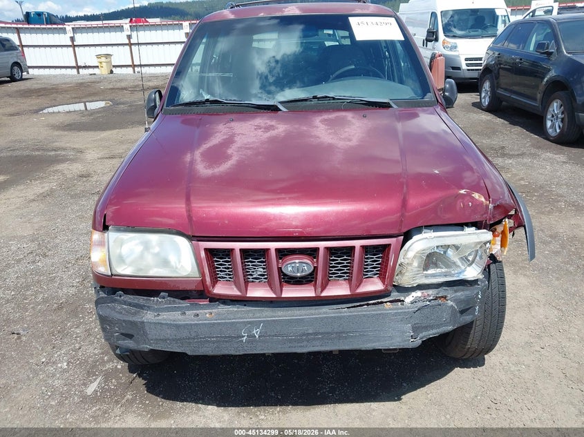 2002 Kia Sportage VIN KNDJA723625154364 IAAI salvage auction — NORMAL WEAR, Salvage (Texas), sold $200 on 2026-07-28 (photo 6)