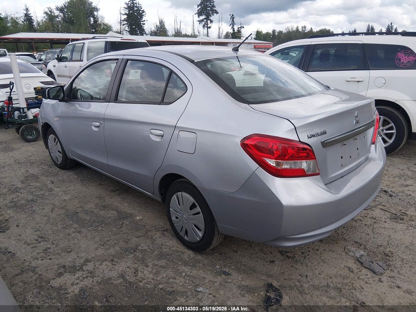 2017 Mitsubishi Mirage VIN ML32F3FJ9HHF05370 IAAI salvage auction — FRONT END, Bill Of Sale (Washington), sold $1,050 on 2026-07-29 (photo 3)