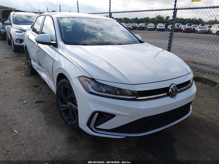 2025 Volkswagen Jetta VIN 3VWEX7BU5SM094352 IAAI salvage auction — SIDE, Salvage (Louisiana), sold $7,600 on 2026-08-06 (photo 1)