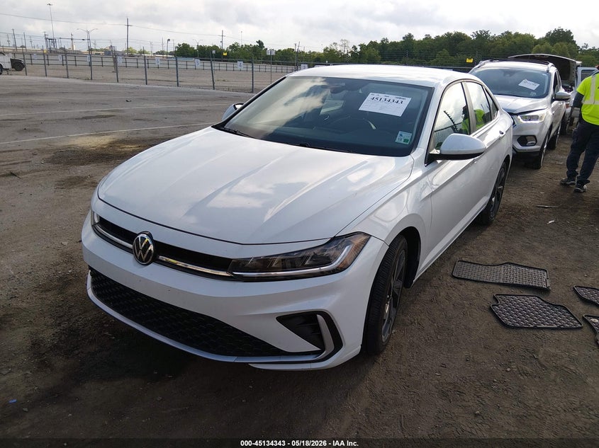 2025 Volkswagen Jetta VIN 3VWEX7BU5SM094352 IAAI salvage auction — SIDE, Salvage (Louisiana), sold $7,600 on 2026-08-06 (photo 2)