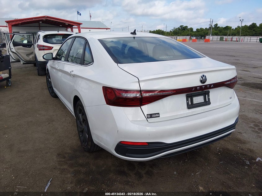 2025 Volkswagen Jetta VIN 3VWEX7BU5SM094352 IAAI salvage auction — SIDE, Salvage (Louisiana), sold $7,600 on 2026-08-06 (photo 3)