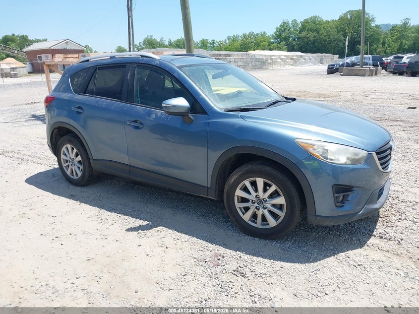 2016 Mazda Cx-5 VIN JM3KE4CY3G0629059 IAAI salvage auction — FRONT & REAR, Salvage (North Carolina), sold $2,500 on 2026-07-31 (photo 1)