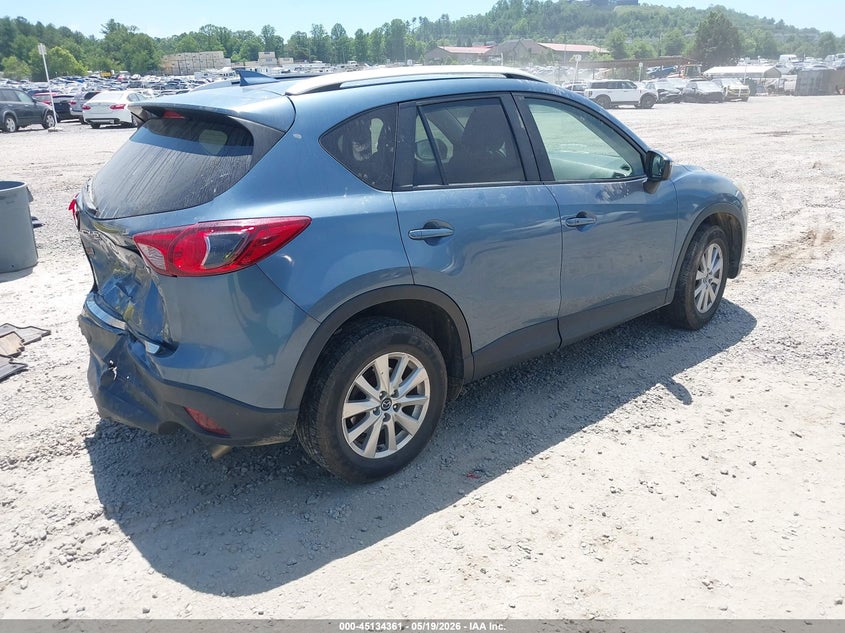 2016 Mazda Cx-5 VIN JM3KE4CY3G0629059 IAAI salvage auction — FRONT & REAR, Salvage (North Carolina), sold $2,500 on 2026-07-31 (photo 4)