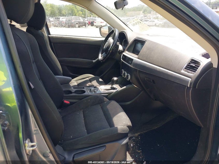 2016 Mazda Cx-5 VIN JM3KE4CY3G0629059 IAAI salvage auction — FRONT & REAR, Salvage (North Carolina), sold $2,500 on 2026-07-31 (photo 5)