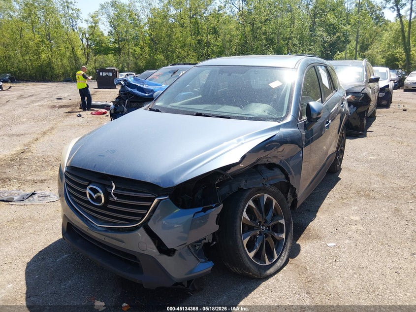 2016 Mazda Cx-5 VIN JM3KE4DY0G0679433 IAAI salvage auction — LEFT FRONT, Salvage (Ohio), sold $3,700 on 2026-07-14 (photo 2)
