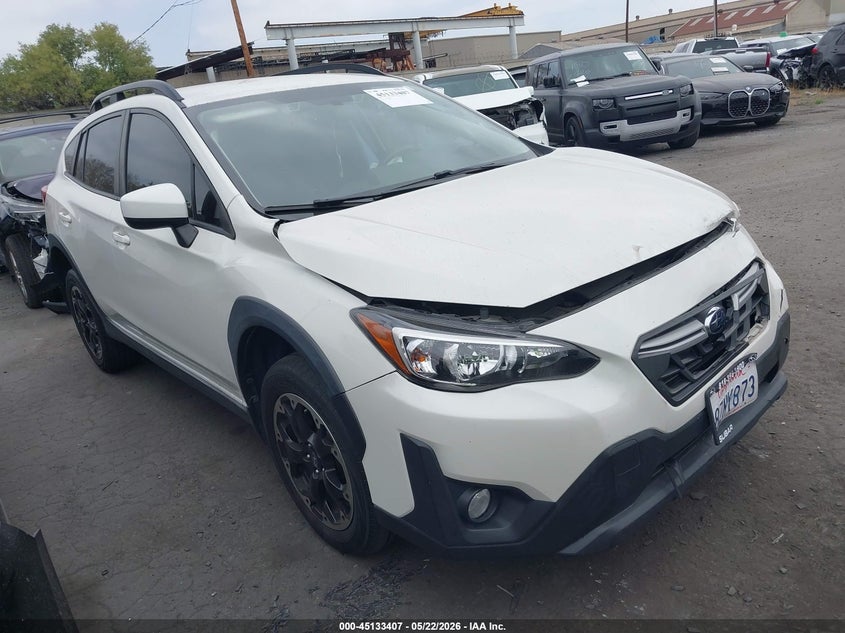 2021 Subaru Xv VIN JF2GTAPC7M8668687 IAAI salvage auction — FRONT END, Salvage Title, sold $3,800 on 2026-07-22 (photo 1)