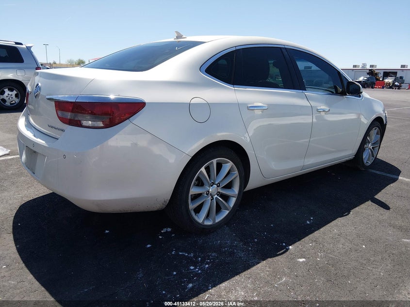 2012 Buick Verano VIN 1G4PS5SK3C4147801 IAAI salvage auction — NORMAL WEAR, Clear (Nevada), sold $1,100 on 2026-07-06 (photo 4)