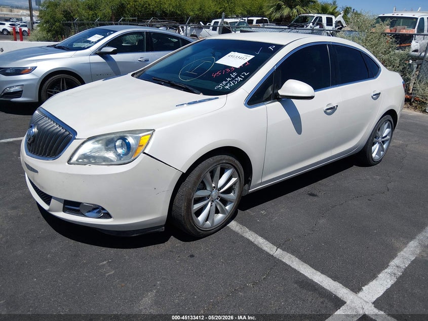 2012 Buick Verano VIN 1G4PS5SK3C4147801 IAAI salvage auction — NORMAL WEAR, Clear (Nevada), sold $1,100 on 2026-07-06 (photo 2)