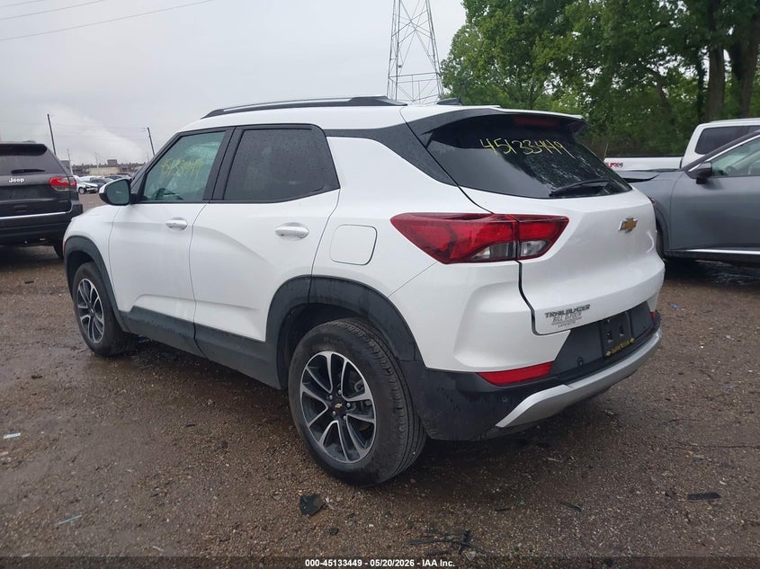 2025 Chevrolet Trailblazer VIN KL79MPSL1SB107171 IAAI salvage auction — SIDE, Salvage (Indiana), sold $5,450 on 2026-07-22 (photo 3)