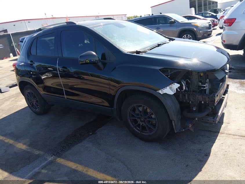 2021 Chevrolet Trax VIN KL7CJLSB4MB308354 IAAI salvage auction — FRONT END, Salvage (South Carolina), sold $925 on 2026-07-10 (photo 1)