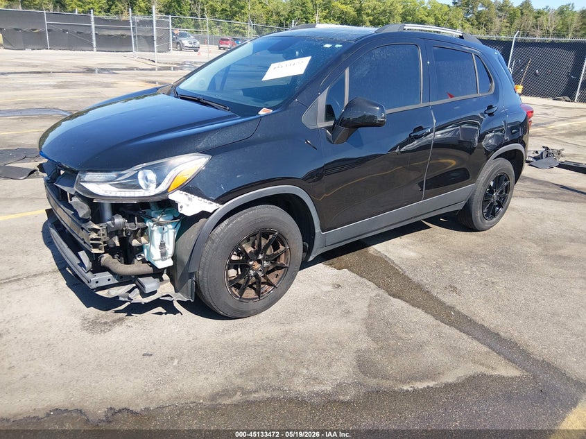 2021 Chevrolet Trax VIN KL7CJLSB4MB308354 IAAI salvage auction — FRONT END, Salvage (South Carolina), sold $925 on 2026-07-10 (photo 2)