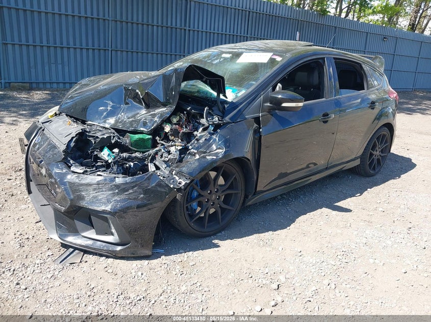 2017 Ford Focus rs VIN WF0DP3TH3H4119503 IAAI salvage auction — FRONT END, Salvage Title, sold $1,700 on 2026-07-22 (photo 2)