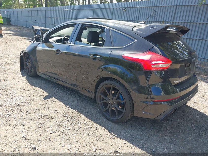 2017 Ford Focus rs VIN WF0DP3TH3H4119503 IAAI salvage auction — FRONT END, Salvage Title, sold $1,700 on 2026-07-22 (photo 3)