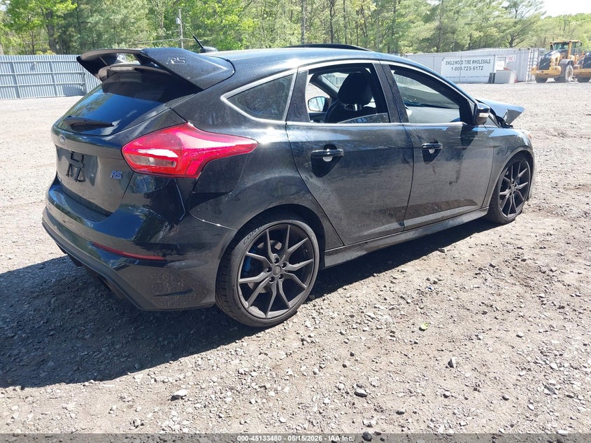 2017 Ford Focus rs VIN WF0DP3TH3H4119503 IAAI salvage auction — FRONT END, Salvage Title, sold $1,700 on 2026-07-22 (photo 4)