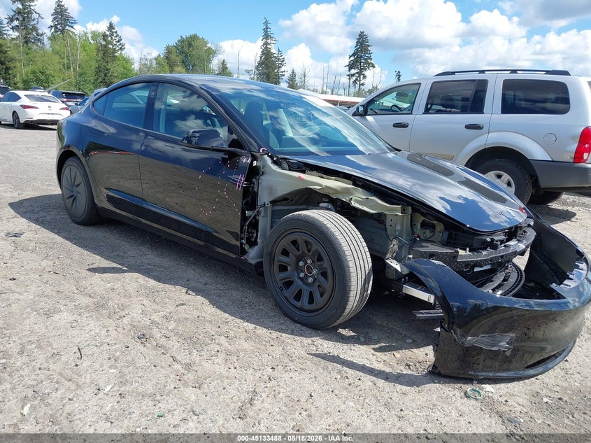 2026 Tesla Model 3 VIN 5YJ3E1EA6TF168477 — IAAI salvage auction photo
