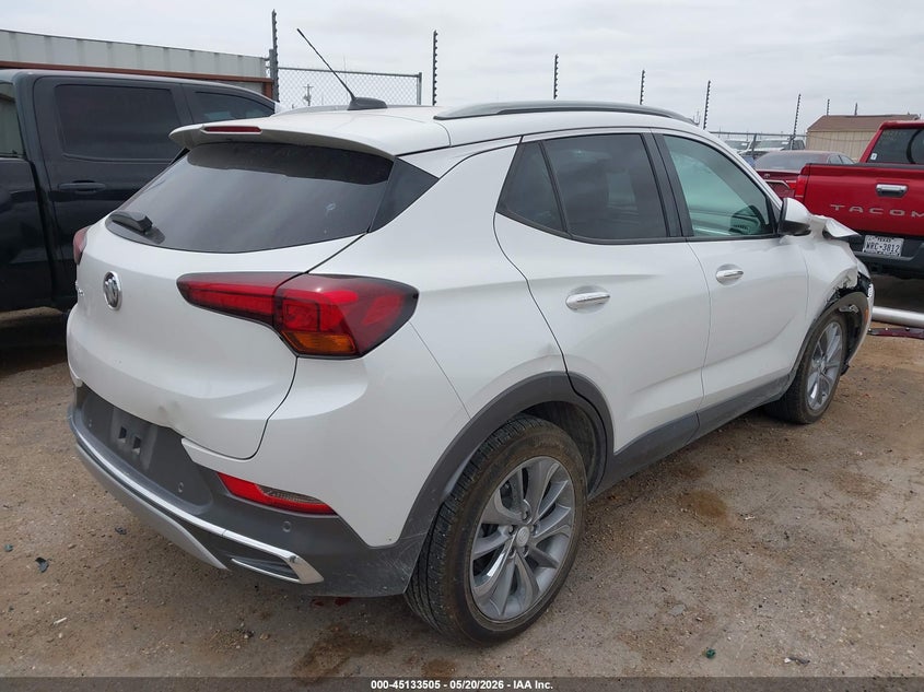 2021 Buick Encore gx VIN KL4MMFSL8MB094083 IAAI salvage auction — FRONT END, Salvage (Texas), sold $2,100 on 2026-07-28 (photo 4)
