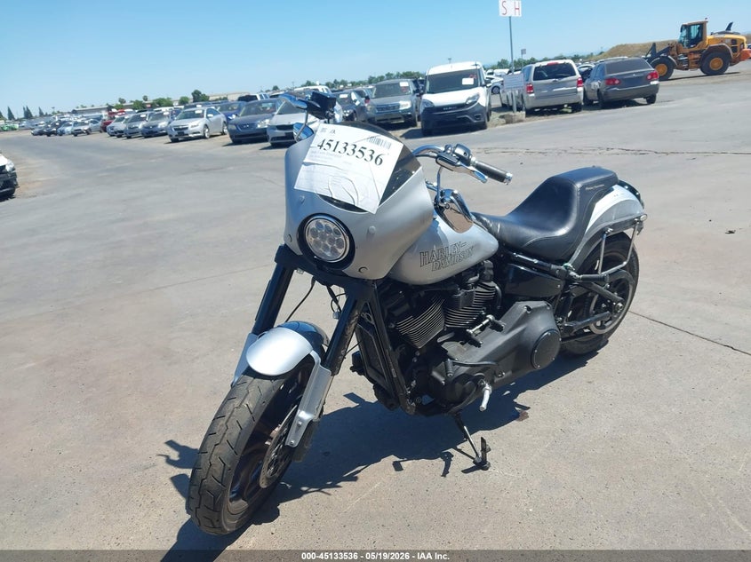 2020 Harley-davidson Low rider VIN 1HD1YWK20LB074802 IAAI salvage auction — REAR END, Salvage (California), sold $3,650 on 2026-07-08 (photo 2)