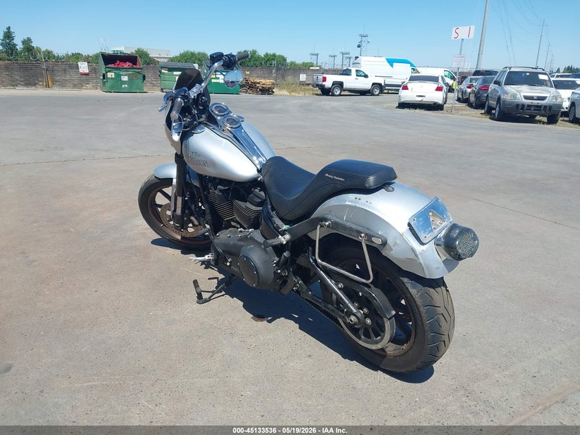 2020 Harley-davidson Low rider VIN 1HD1YWK20LB074802 IAAI salvage auction — REAR END, Salvage (California), sold $3,650 on 2026-07-08 (photo 3)