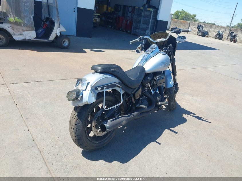 2020 Harley-davidson Low rider VIN 1HD1YWK20LB074802 IAAI salvage auction — REAR END, Salvage (California), sold $3,650 on 2026-07-08 (photo 4)