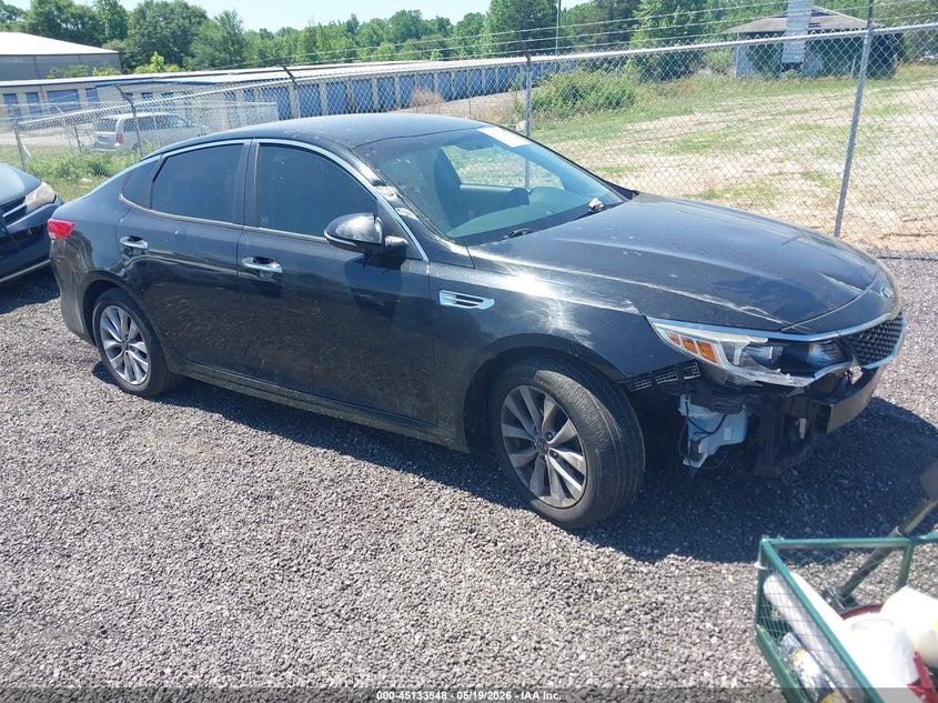 2017 Kia Optima VIN 5XXGT4L36HG122617 IAAI salvage auction — FRONT END, Salvage (South Carolina), sold $1,700 on 2026-07-07 (photo 1)
